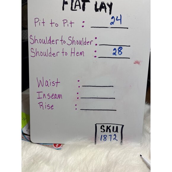 Black & White Striped Ruffle Sleeve Blouse XXL Who What Wear - Picture 6 of 6